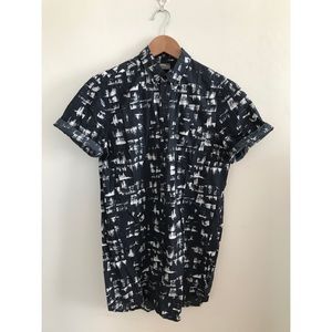 ASOS long line button down